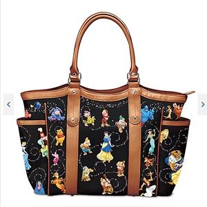 The Bradford Exchange Disney Carry The Magic Tote Bag Diaper Bag